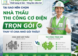 TẠI SAO NÊN CHỌN NHÀ THẦU THI CÔNG CƠ ĐIỆN TRỌN GÓI THAY VÌ CHIA NHỎ GÓI THẦU